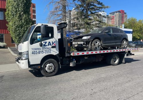 Zak Towing provides reliable accident towing in Calgary for damaged cars, SUVs, and other vehicles. Our professional flatbed tow trucks help transport vehicles safely after collisions, breakdowns, or ...Sorry but this string is too long !!!