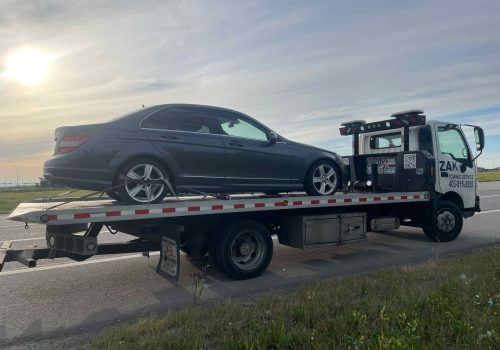 Zak Towing provides reliable flatbed towing in Calgary for cars and other vehicles, with secure equipment, professional handling, and dependable towing service.