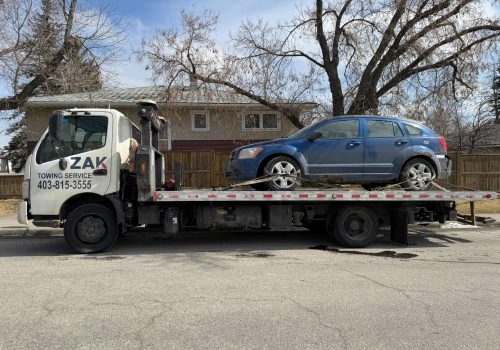 Zak Towing provides reliable car towing in Calgary and surrounding areas using professional flatbed tow trucks and secure vehicle-handling equipment. Whether you need help after a breakdown, accident,...Sorry but this string is too long !!!