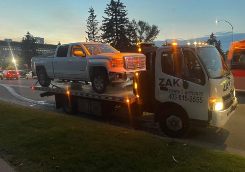 Zak Towing provides reliable truck towing in Calgary and surrounding areas using professional flatbed equipment and secure vehicle handling. Whether your pickup truck needs transportation after a brea...Sorry but this string is too long !!!