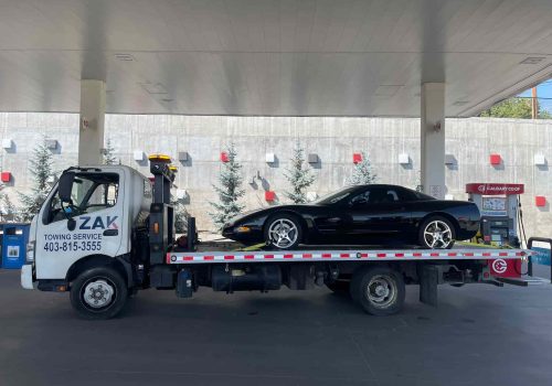Luxury & Sports Car Flatbed Towing in North East Calgary